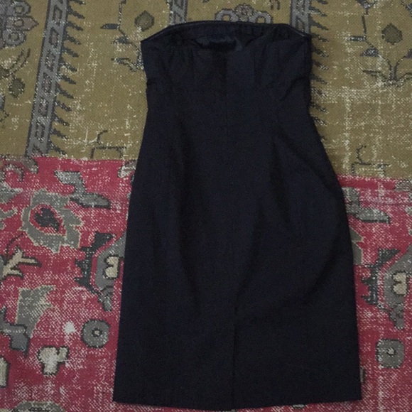 Black strapless dress by Express size 2 EUC - Picture 3 of 5